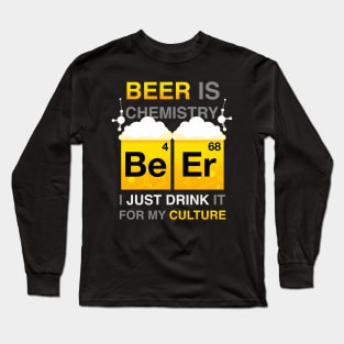 Beer Chemistry Long Sleeve T-Shirt